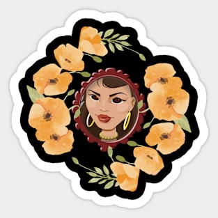 Flower Sticker